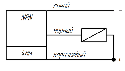 Индуктивный датчик LJ12A3-4-Z/AX, фото 2